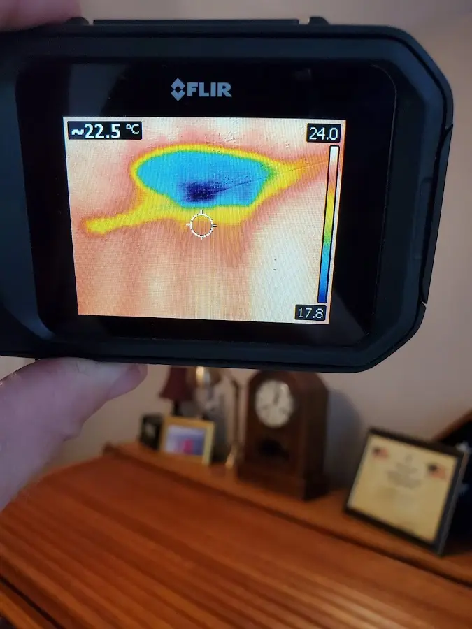 Thermal imaging inspection for water damage in Florence